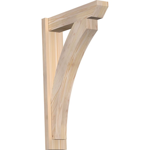 Ekena Millwork Thorton Slat Smooth Outlooker, Douglas Fir, 5 1/2"W x 22"D x 34"H OUT06X22X34THR06SDF - main